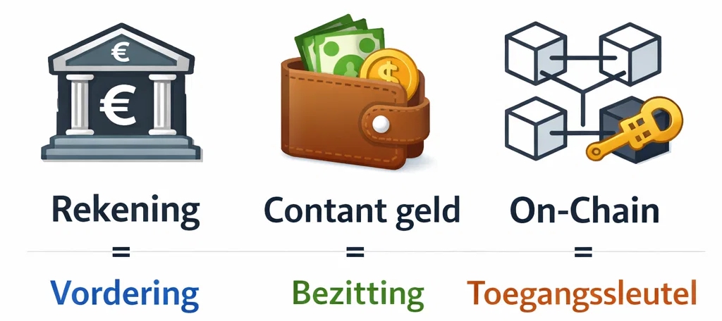 Bankrekening, vorderingen, on-chain (NL)