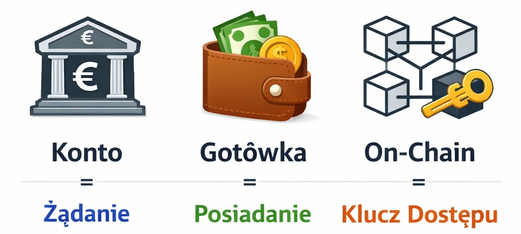 Pieniądze na koncie bankowym nie są prawnie zabezpieczoną własnością, ale roszczeniem wobec banku.